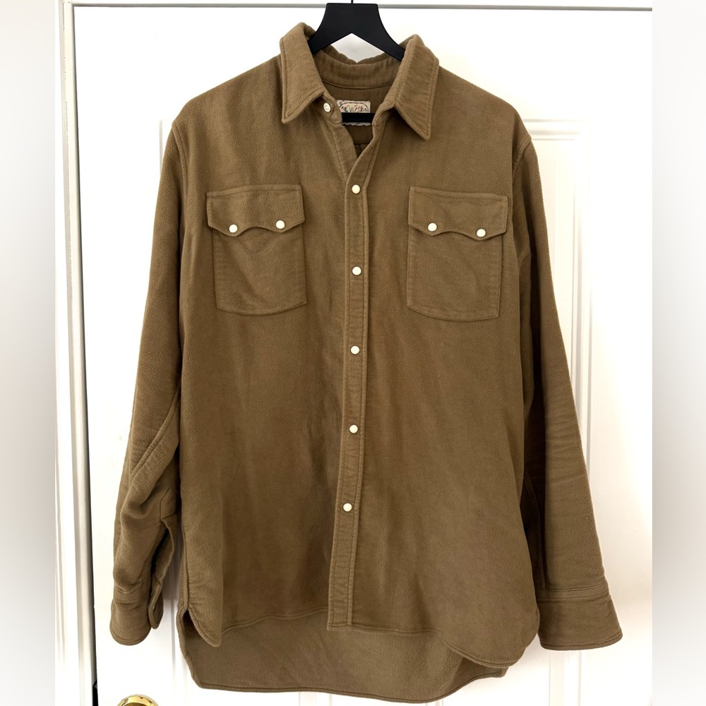 Wythe Moleskin Pearlsnap Shirt